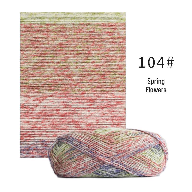 Xue Feier 4-Ply Cute Doll Milk Cotton Combed Yarn for Crochet and Knitted Bags