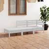 Day and Night - Day and Night Garden Furniture Set 3 Pieces Solid White Pine Wood