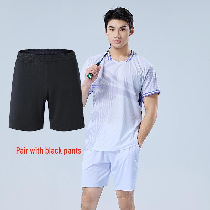 Quick-Dry Table Tennis & Badminton Apparel Set for Men and Women