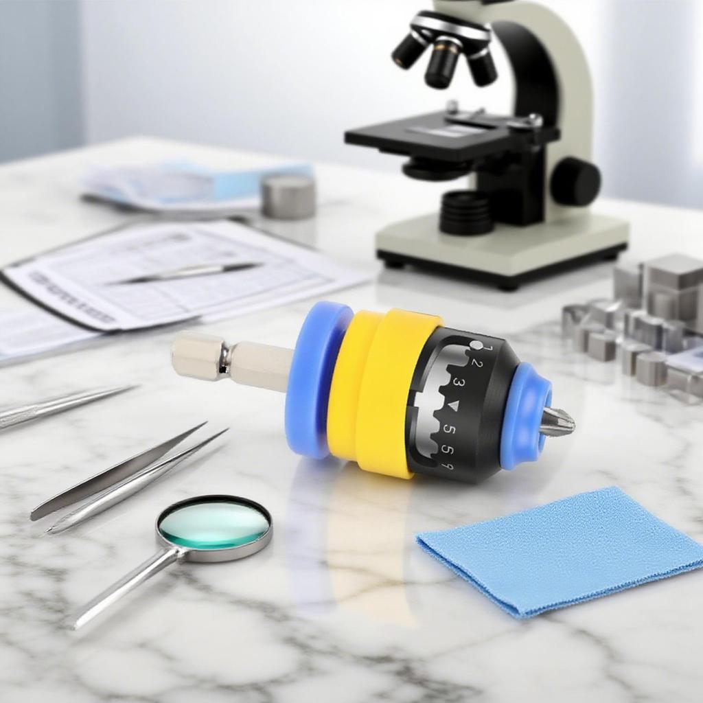 Schraubendreher-Bit-Halter 7-stufig einstellbare Schraubtiefe Bit-Halter Sechskantschaft Magnetischer Positionierungsadapter zum Bohren Elektrisch