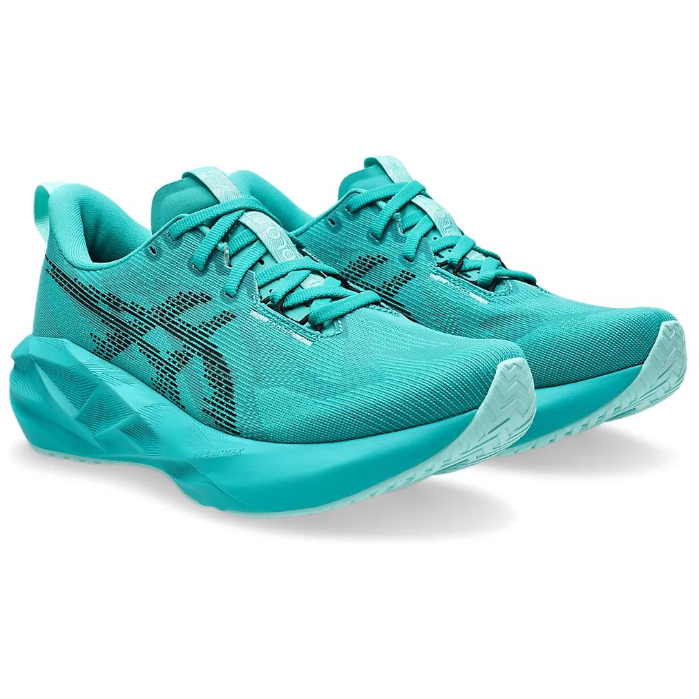 New Asics Novablast 5 Wave Teal Black Women's 1012B765-401