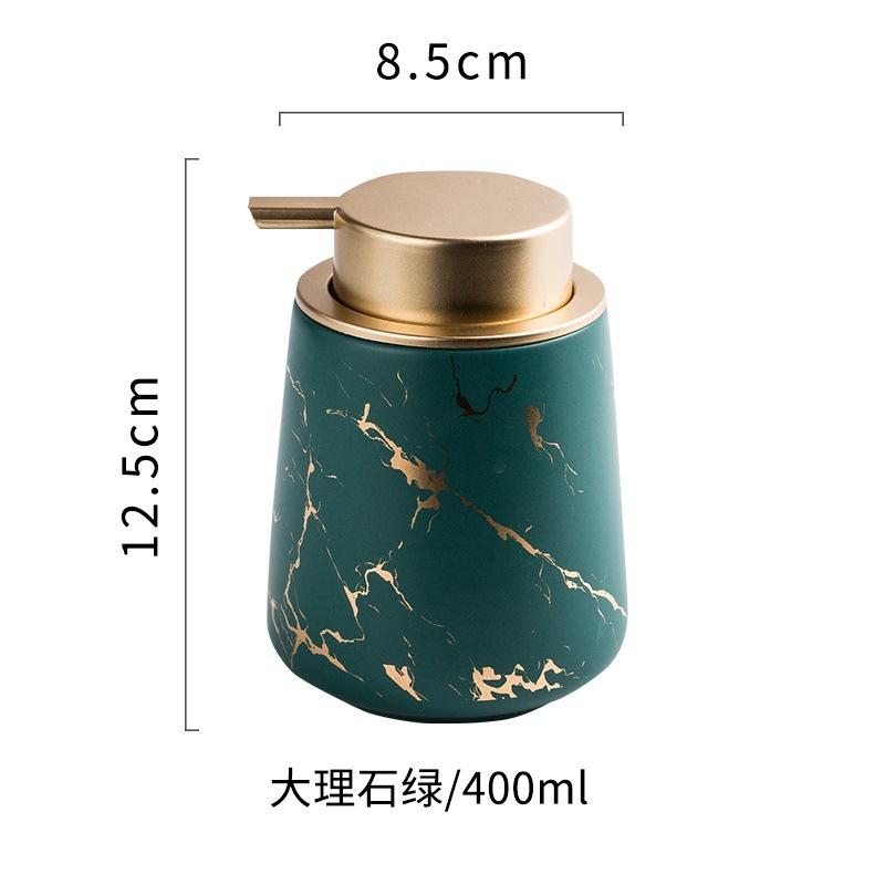 

Мраморная керамическая бутылка для лосьона Бутылка для мыла в ванной Бутылка для дезинфицирующего средства для рук Пресс для бутылок Контейнер для подупаковки Бутылки для шампуня