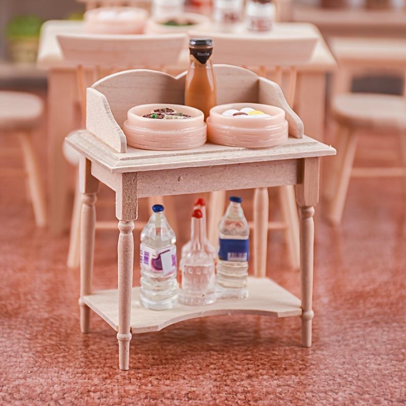 1/12 Scale Miniature Wooden Furniture Model Ornament - DIY Miniature Photography Props- Seasonal Decor - Perfect Gift