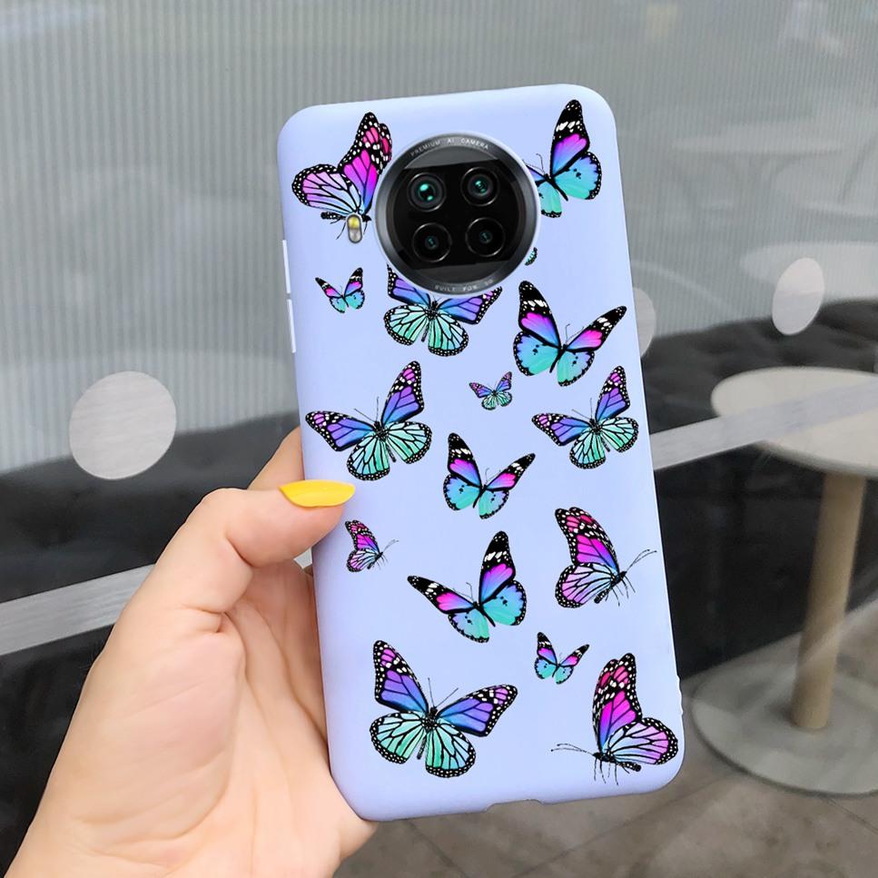ForXiaomi Mi 10T Lite Case Cute Cartoon Cat Painted TPU Silicone Back Cover For Xiaomi Mi 10T Lite 5G 10Tlite Phone Case Funda