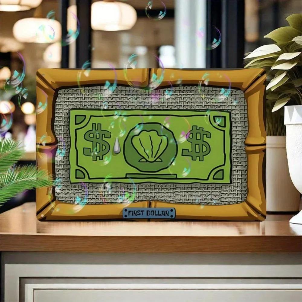 Vintage Metal Dollar Wall Sign Rustproof Aluminum Home Decor First Dollar Gift 20x30cm