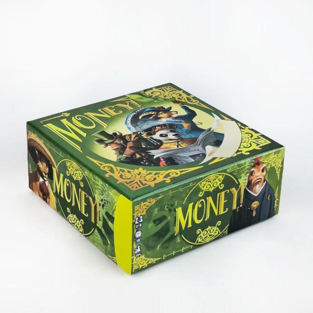 Pieniądze! Kolor pieniędzy - Dwujęzyczna, wieloosobowa, swobodna gra stołowa.