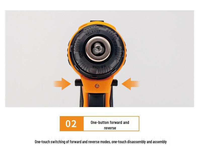 Hilda Multi-Function Rechargeable Lithium Electric Drill & Screwdriver