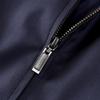 Men's Fine Spun Wool Jacket with Detachable Goose Down Inner Lining