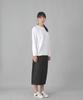 Seinteukeulu 7Pk Denim Long Skirt 7Pls-1308 Black Denim