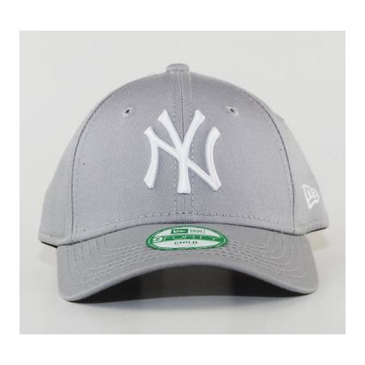 Casquette Enfant - NEW ERA - NY YANKEES - Gris - 9Forty - 100% coton