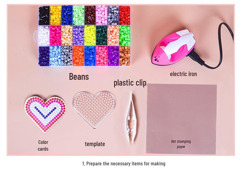 Pinpin Doudou 72-Color Soft Beads Set: Educational DIY Puzzle Toy for Children