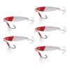 5Pcs 15g Metal Vib Hard Fishing Lures Jigging Fishing Baits Artificial Hard Lure with Sequin Laser