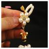 Adjustable Pearl Petals Nipple Clamps for Women Sexy Breast Stimulate Clips with Bells Adult Toy for Sexual Slaves And Kink Play
