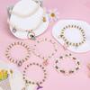 DIY Handmade Beading Kit: Pearl Bracelets and Necklace Accessories for Girls