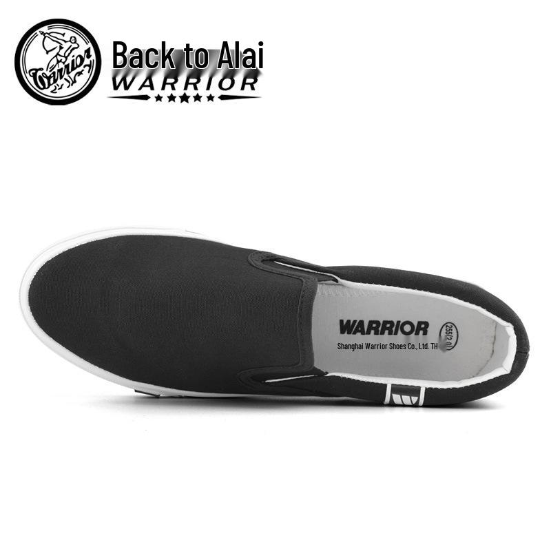 Unisex weiße Canvas Slip-On Skate-Schuhe: Lässiger Frühlingsstil