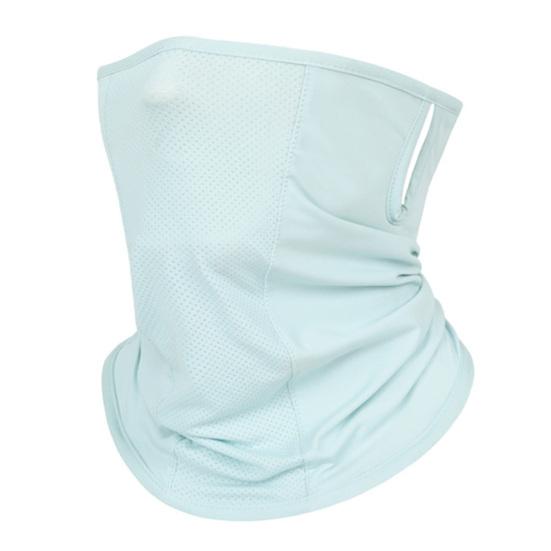 Summer Cycling Face Guard Neck Gaiter Windproof UV Protection Breathable Cooling Ice Silk Men Women Outdoor Bandana Neck Scarf Face Shield