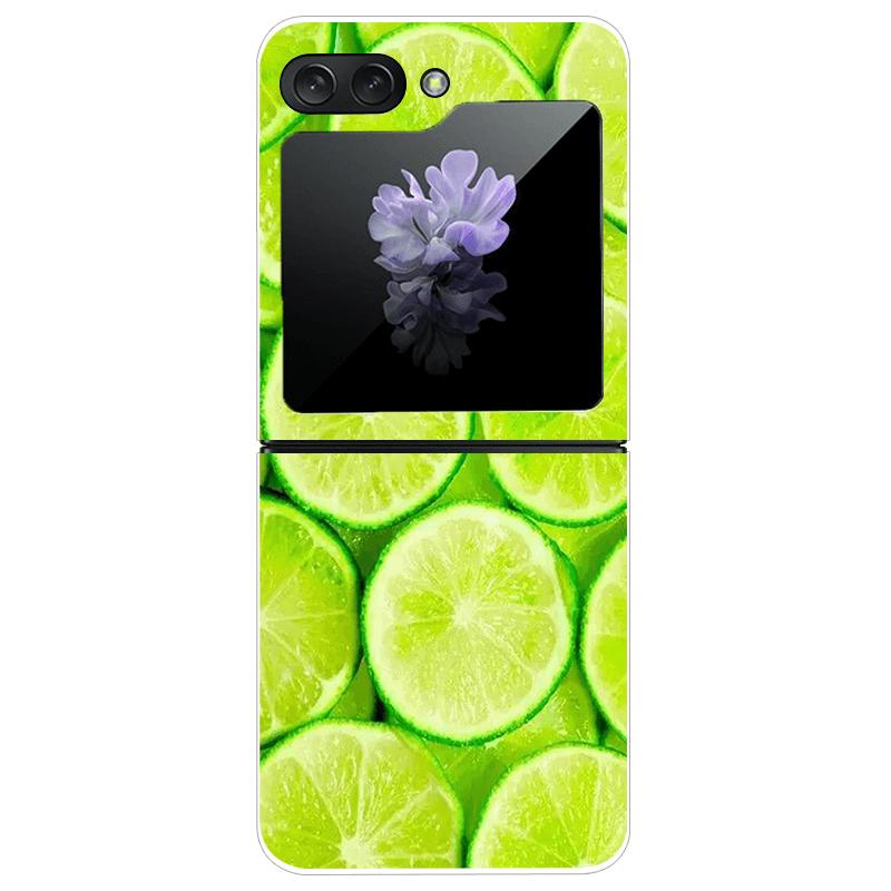 Clear Phone Case For Samsung Galaxy Z Flip7 Fashion Hard PC Silicone Cover For Galaxy Z Flip 7 5G ZFlip7 Transparent Protector