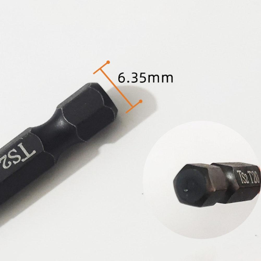 Sechskant-Bohrer Magnetischer Torx-Schraubendreher Legierter Stahl Elektrowerkzeuge