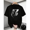 Casual Style Men's T-Shirt with Basketball Player Graphic Summer Wear for Sports Fans Gift for Him