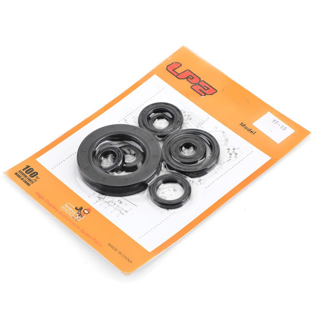 8 stücke Motor Öl Dichtung Kit Set für Honda CR250R 1988/1989-1991 CR500R 1989-2001