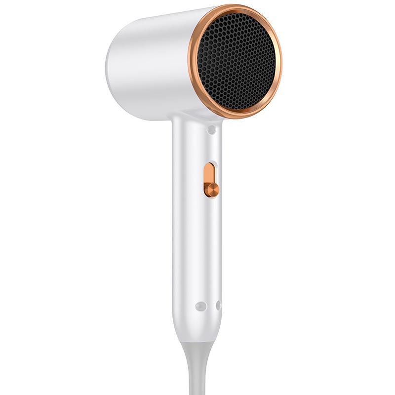 

Мощный бесшумный портативный фен: Быстросохнущий, горячий и холодный ветер, уход за волосами салонного качества 20.5*9.3*20.6