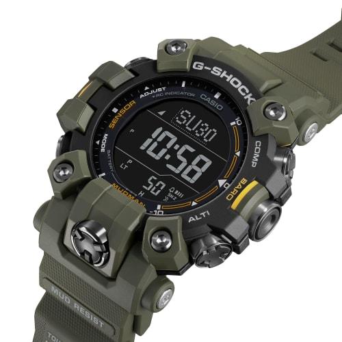 G-SHOCK G-Shock Master of G MUDMAN Casio CASIO Solární rádio Digitální hodinky Černá khaki zelená GW-9500-3 zámořský model