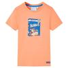 Children's T-shirt with Short Sleeves Neon Orange 92/104/116/128/140