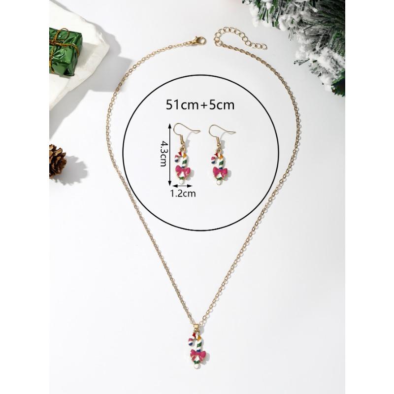 Hot Sale Christmas Ornaments, Creative Staff Snowflake Socks Snowman Christmas Tree Jewelry Holiday Set