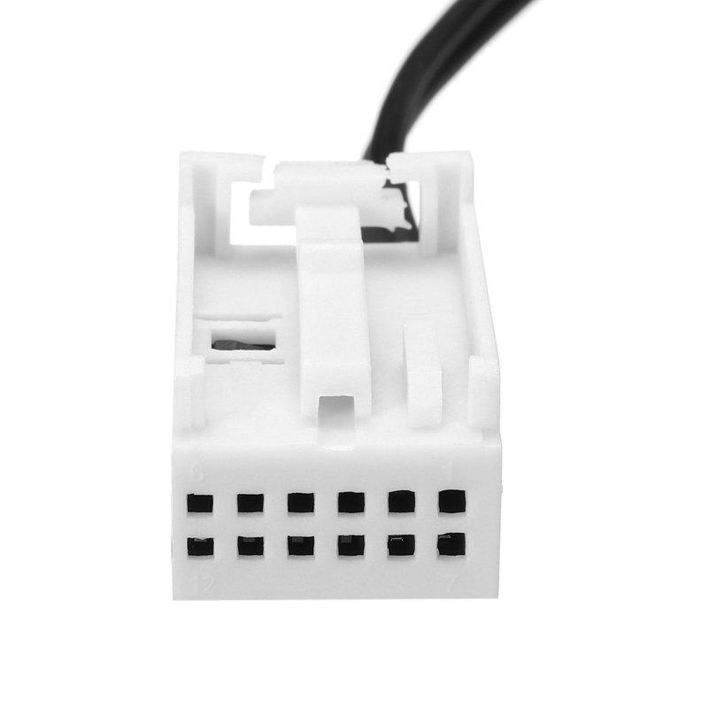 12 Pin Head Unit Car bluetooth Aux Receiver Cable Adapter for BMW E60 E63 E64 E65 E66 E81 E82 E87 E70 E90 E91 E92 Hifi Quality