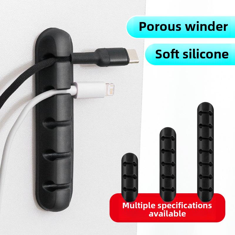 Cable Organizer Clip for Phone Charger, Data Cable, Headphones, and Desktop Management