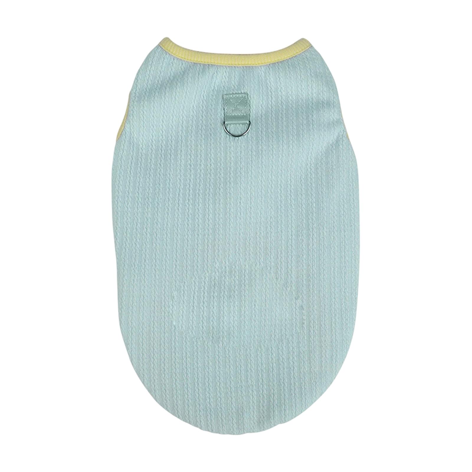 

Cloud-patterned -lined Dog Vest, And Winter Pullover, Pet Dog And Clothes. XS синий