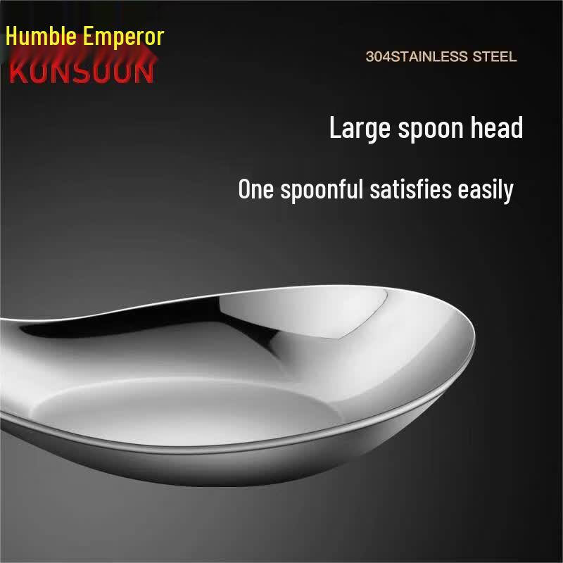 304 Stainless Steel Deep Heart-shaped Multi-purpose Spoon Set