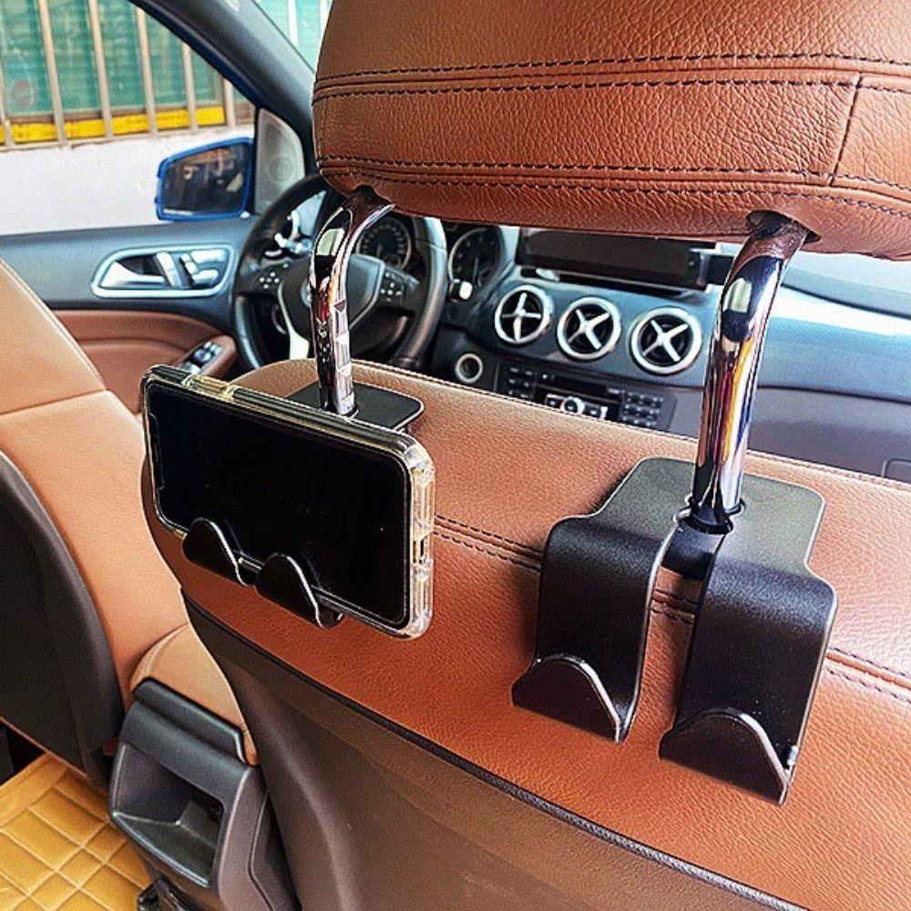 2 Pcs Car Interior Headrest Hanger Universal Handbag Bracket New Car Rear Seat Hook