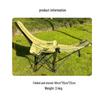 Portable Folding Moon Chair - Adjustable Recliner for Camping, Fishing, Beach, and Outdoor Use