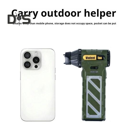 Elektryczny wentylator chłodzący do odkurzacza, mocny silnik bezszczotkowy, zmienna regulacja prędkości, kompaktowa konstrukcja, przenośny wentylator ręczny