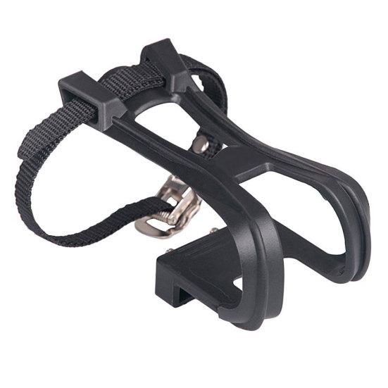 Outdoor Cycling Mountain Road Bike Bicycle Pedal Toe Clips with Straps Screws