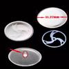 Single Watch Head Storage Case Round Organiser Box Container Featuring Transparent Top Lid for Display and Travel Use