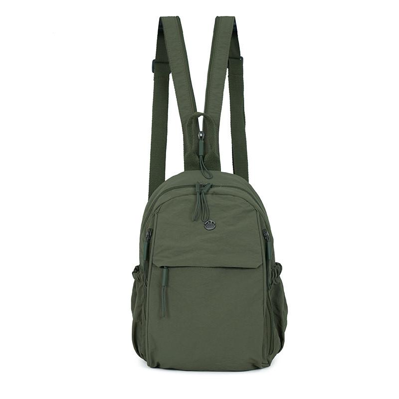 Urban Minimalist Nylon Crossbody Bag With Zipper Closure For Daily Use