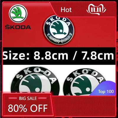 AAABO1 Car Sticker 2025 New Car Rear Front Emblem Trunk Badge Sticker for Kodiaq Karoq 2 A7 Tour VRS Superb Octavia Yeti Fabia 1