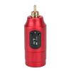 Cordless Tattoo Power Supply RCA Interface USB Rechargeable Tattoo Machine Power Supply Red