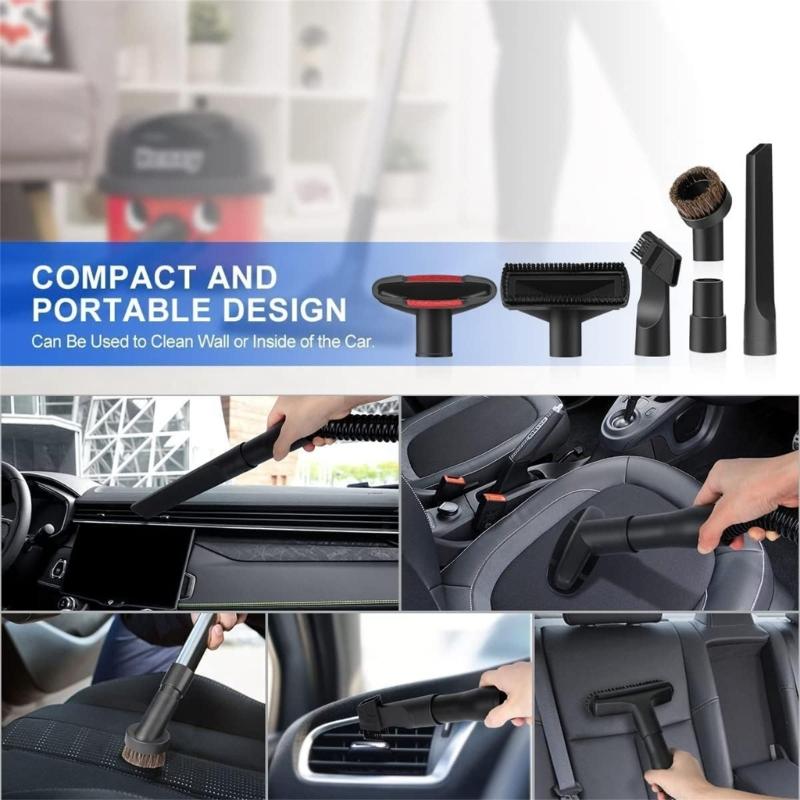12Pcs Universal Vacuum Cleaner Accessories Set Wet Dry Plastic Vacuum Hose Adapter Vacuum Cleaners Accessories