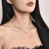 Little Secret Niche Tide Play Necklace Men And Women Personalized Magnetic Buckle Couple Pendant Can Be Spliced Necklace Women