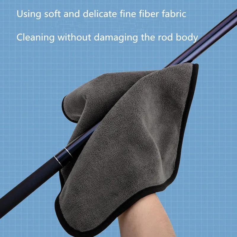 Outdoor Sports, Thick Fishing Towel, Non Stick, Absorbent, Hand Wiping, Soft Towel, Fishing Accessories, Convenient Equipment
