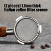 Thick Espresso Strainer for Portafilter Stainless Steel Coffee Puck Screen Heat Resistant Mesh Screen Easy To Use