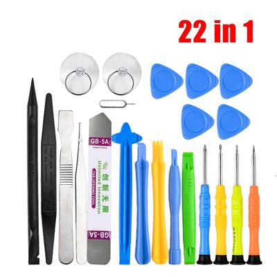22 in 1 Handy-Reparatur-Werkzeuge, Öffnungs-Schraubendreher-Set für Telefon, Laptop, Computer, Zerlegen, Handwerkzeug-Set, Öffnungswerkzeug