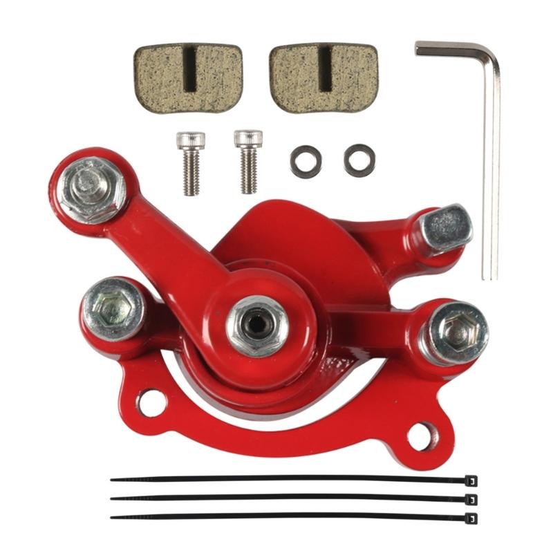 

High Performances Rear Disc Brake Caliper Kits With Replaced Pads Easy Installation For Pocket Bike Motorcycle Scooter 1