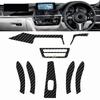 For BMW F30 F31 F34 GT 2013-2018 Car Interior Carbon Fibre Film 5D PET Center Console Anti Scratch Resist Film Accessories Refit
