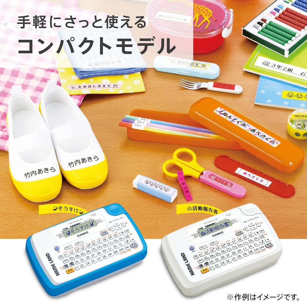 Casio Label Writer Nameland Entry Model Blue KL-P40BU