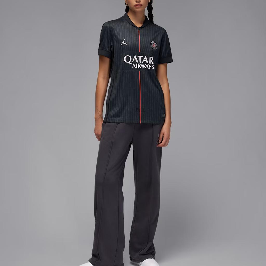 Jordan Paris Saint-Germain Dri-FIT Replica 2025/26 Season Fourth Kit Dry Comfortable Short Sleeve Football Shirt Women tops HQ4215-045