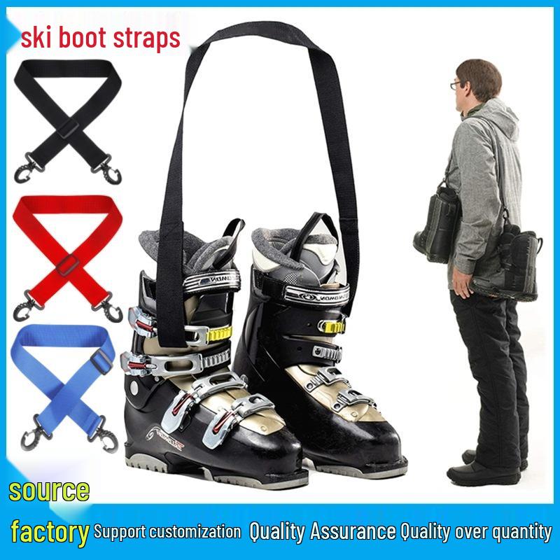 Cross-Border Ski Boot and Ice Skate Shoulder Strap - Portable, Multi-Functional Binding and Carrying Solution